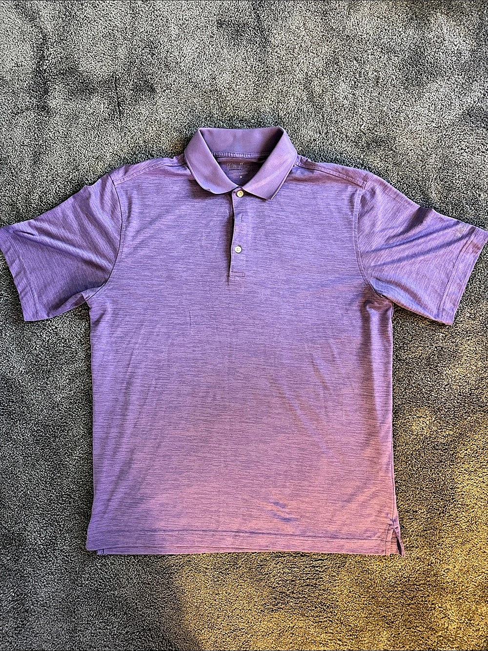 Walter Hagen Essentials Purple Performance Polo Men's Size Medium